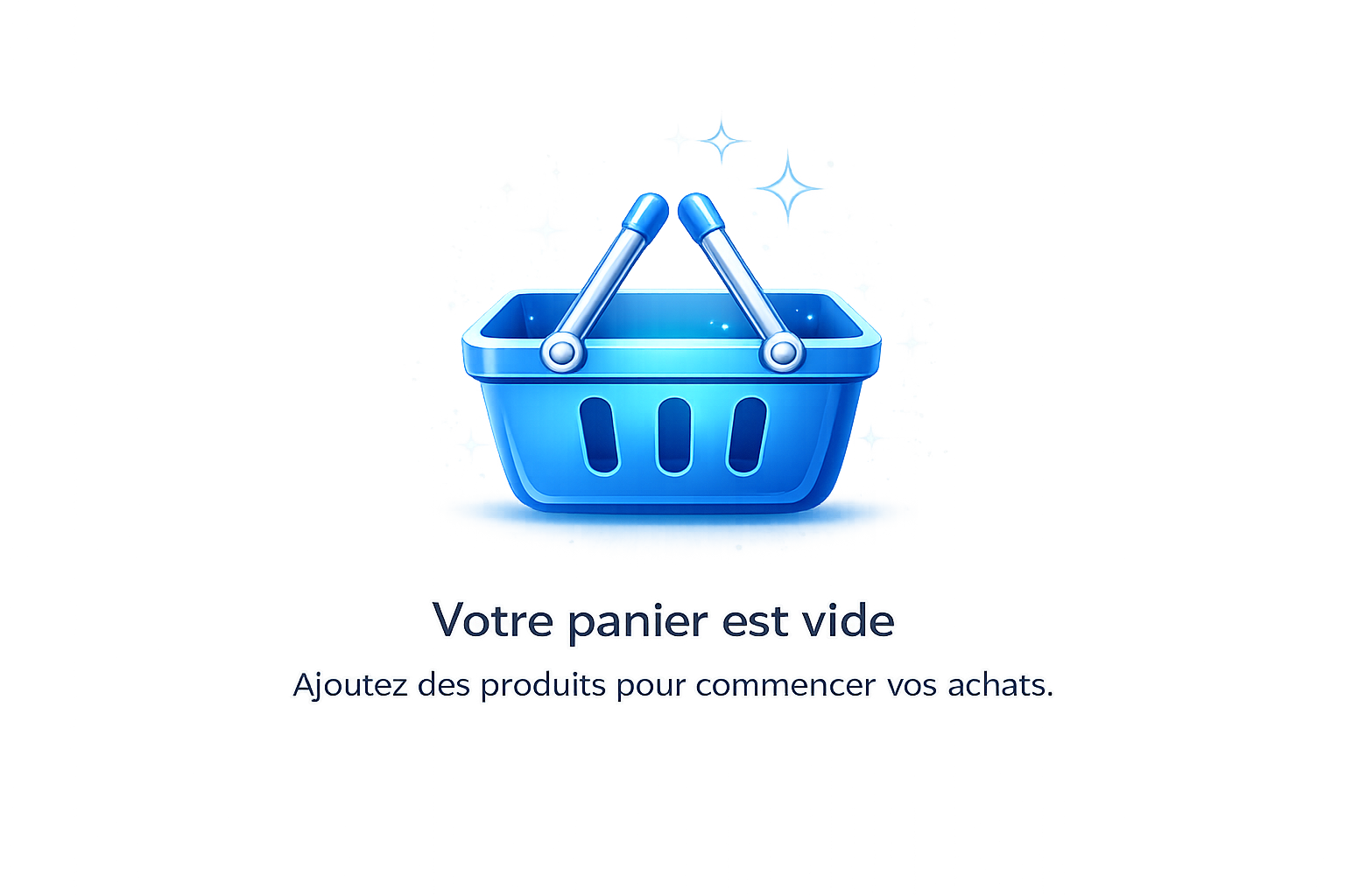 Panier vide